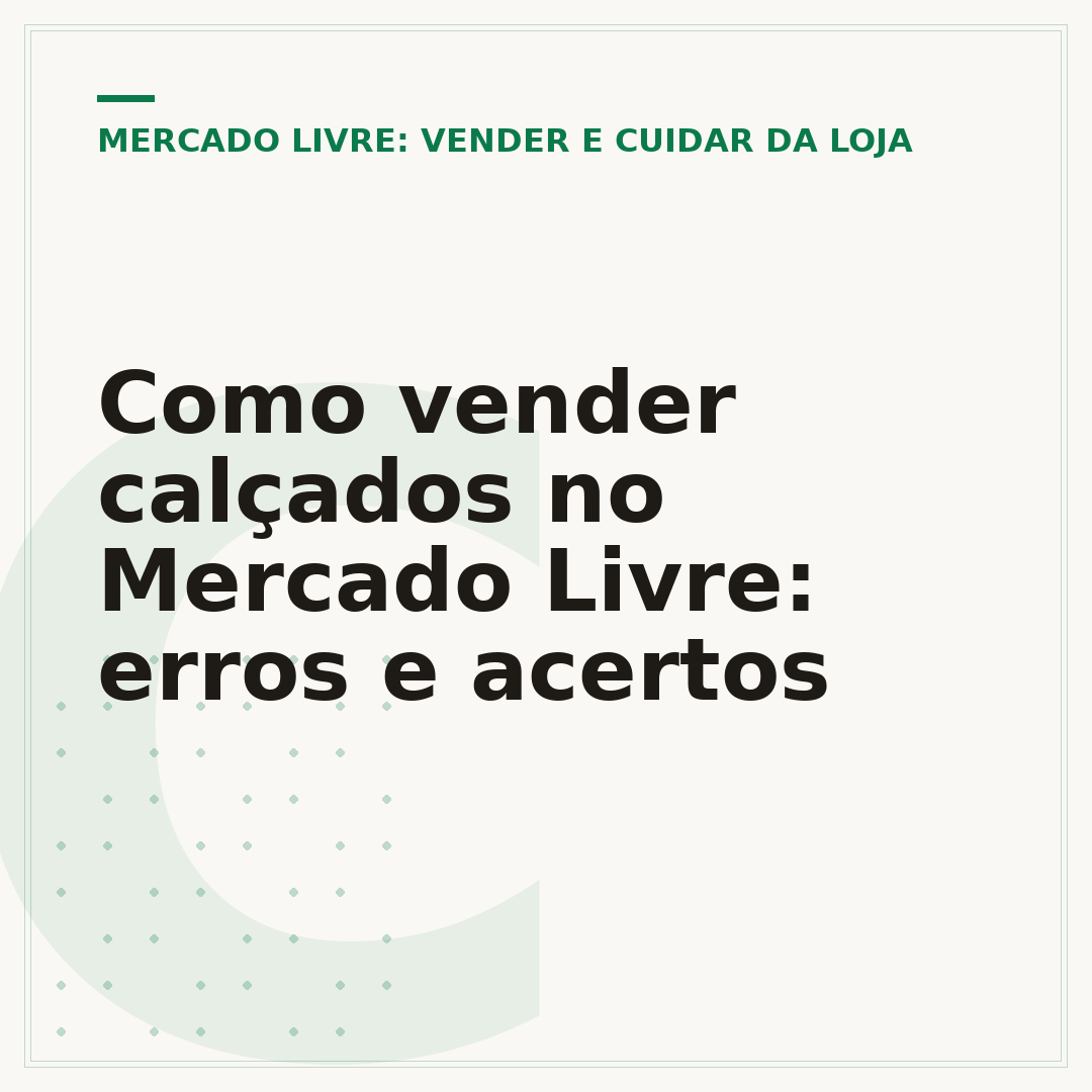 Como vender calçados no Mercado Livre: erros e acertos