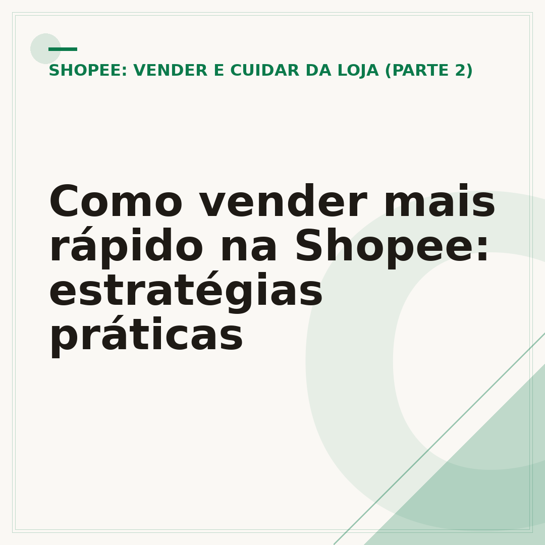 Como vender mais rápido na Shopee: estratégias práticas