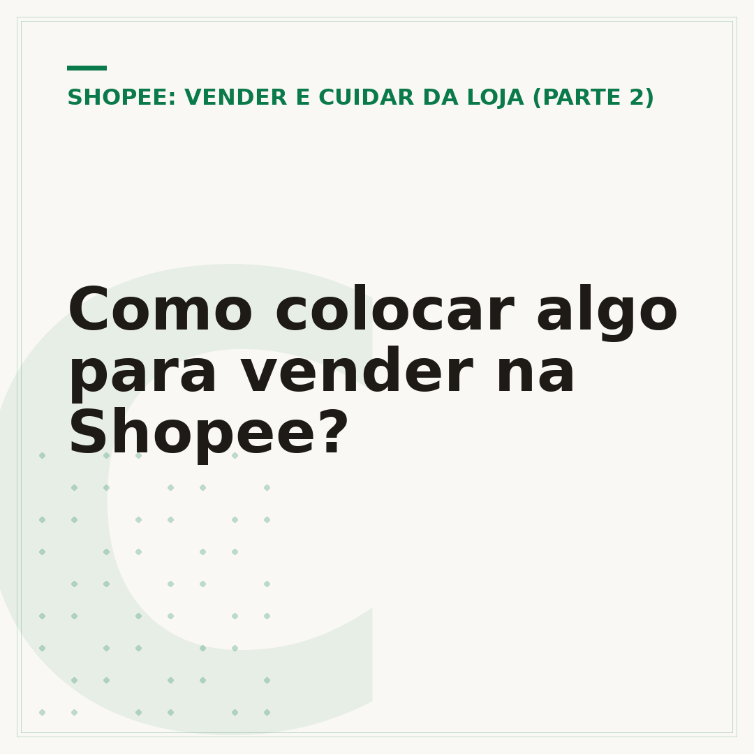 Como colocar algo para vender na Shopee?
