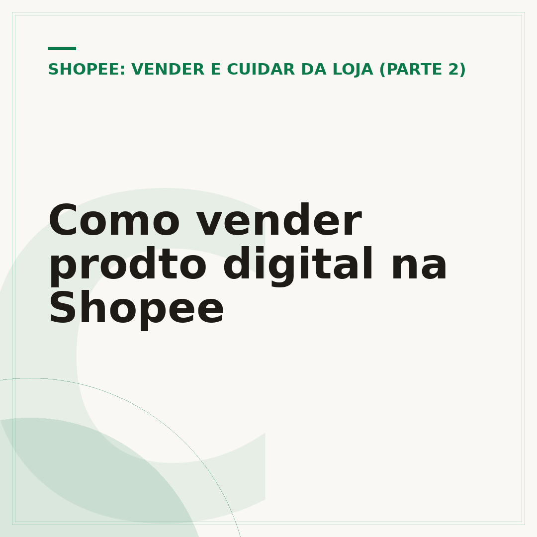 Como vender prodto digital na Shopee