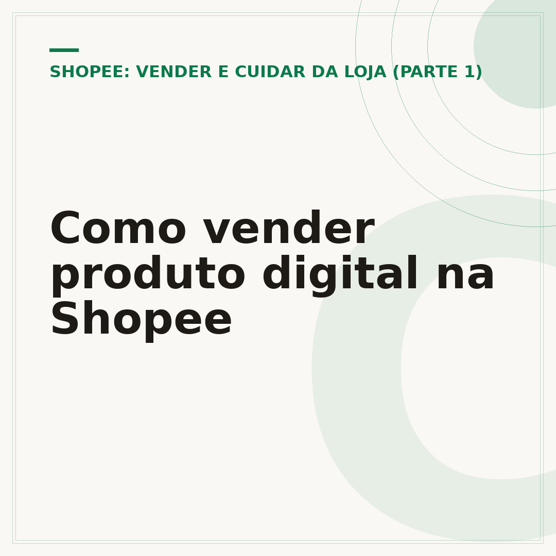 Como vender produto digital na Shopee
