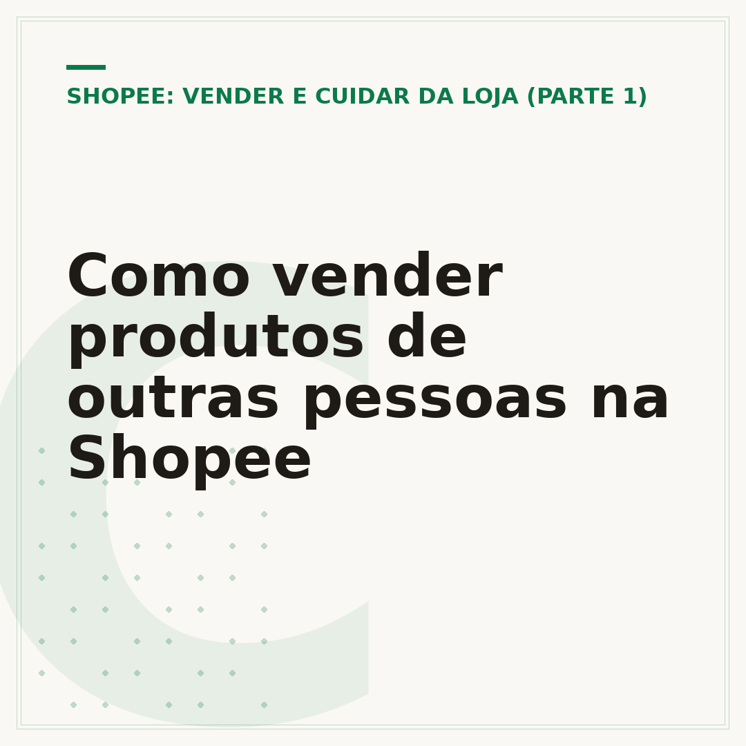 Como vender produtos de outras pessoas na Shopee