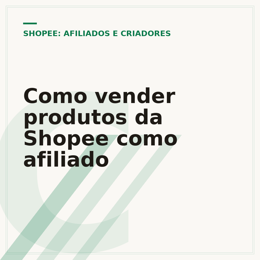 Como vender produtos da Shopee como afiliado