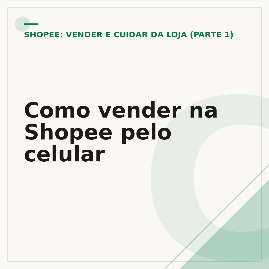 Como vender na Shopee pelo celular