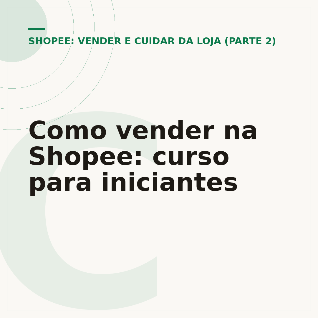 Como vender na Shopee: curso para iniciantes