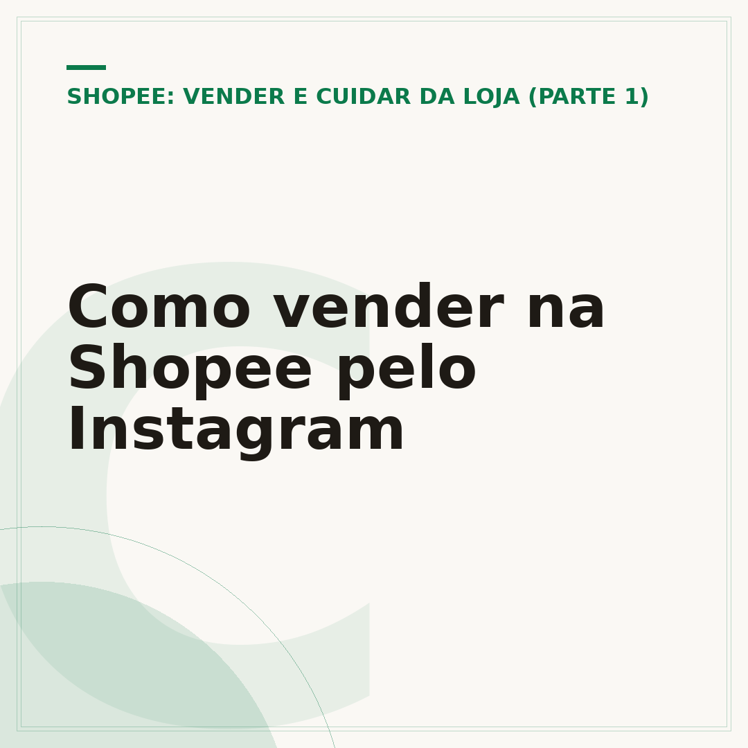 Como vender na Shopee pelo Instagram