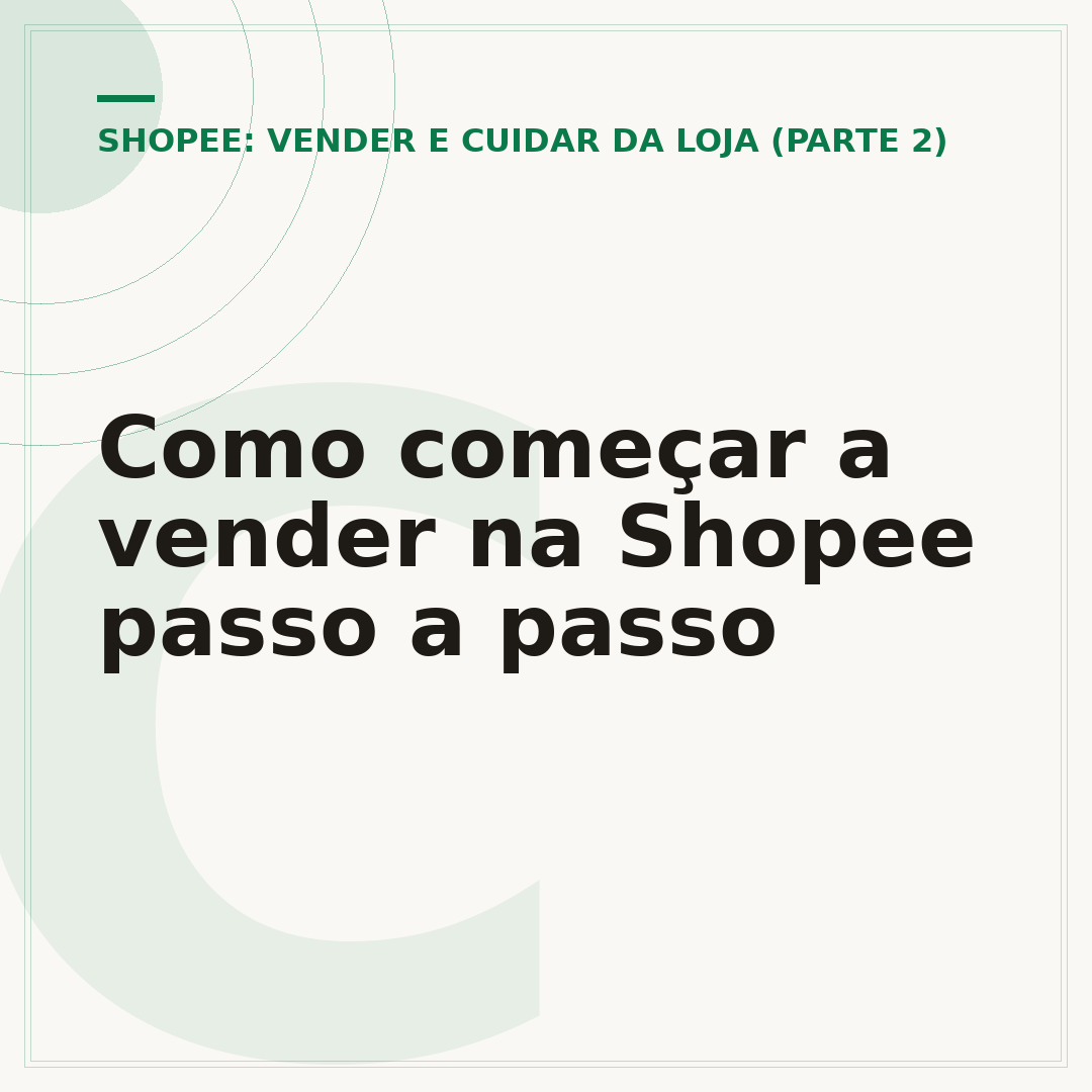 Como começar a vender na Shopee passo a passo