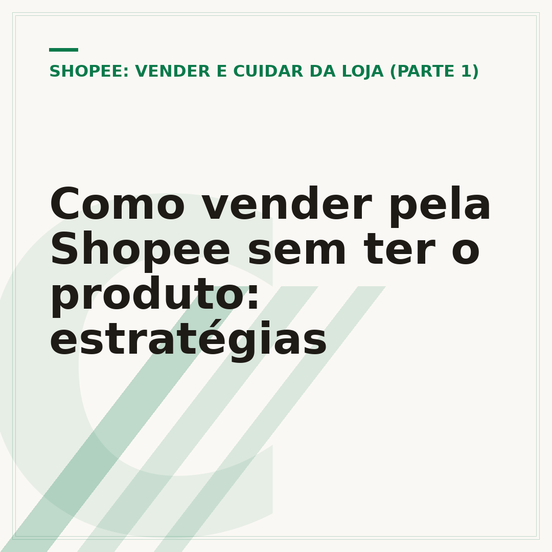 Como vender pela Shopee sem ter o produto: estratégias