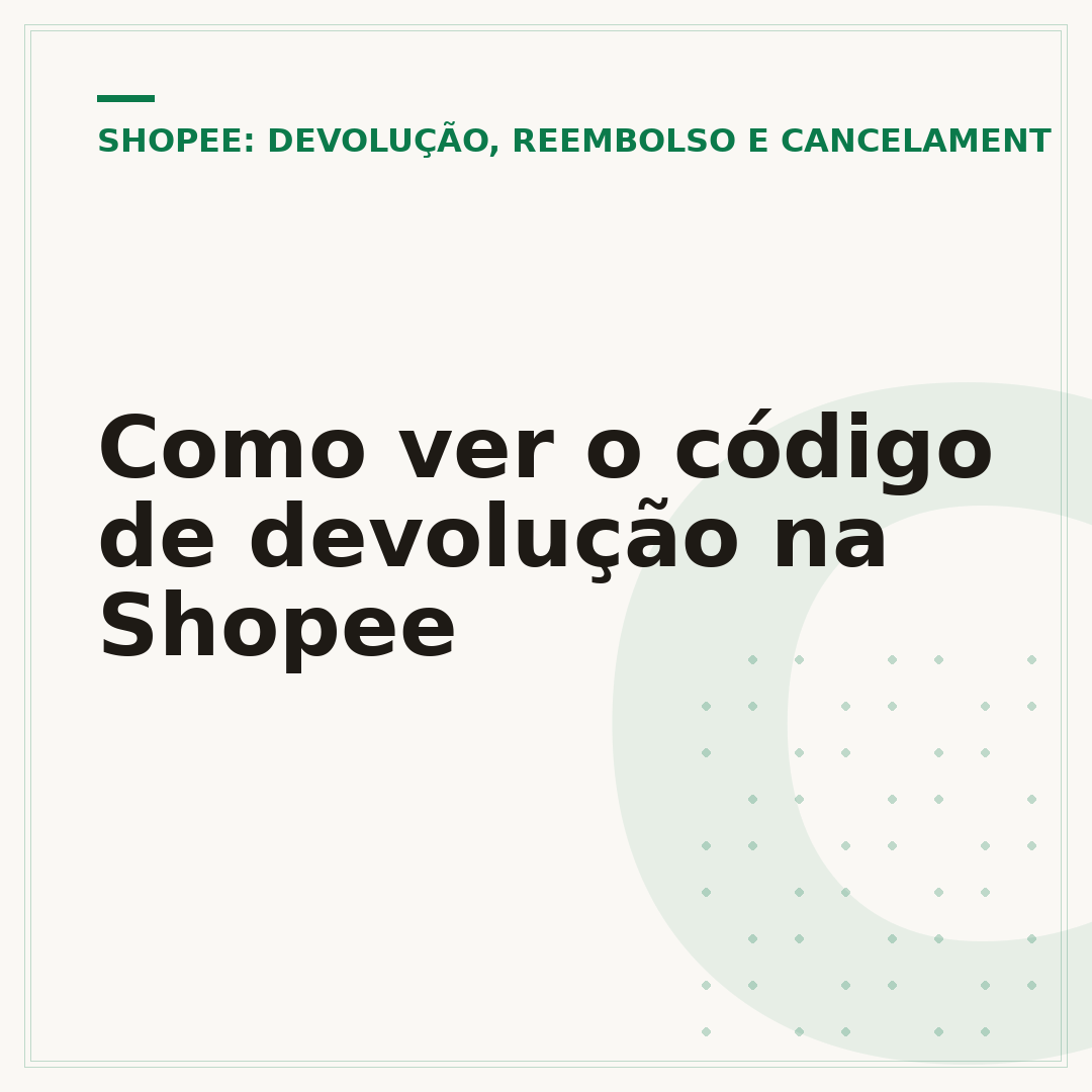 Como ver o código de devolução na Shopee