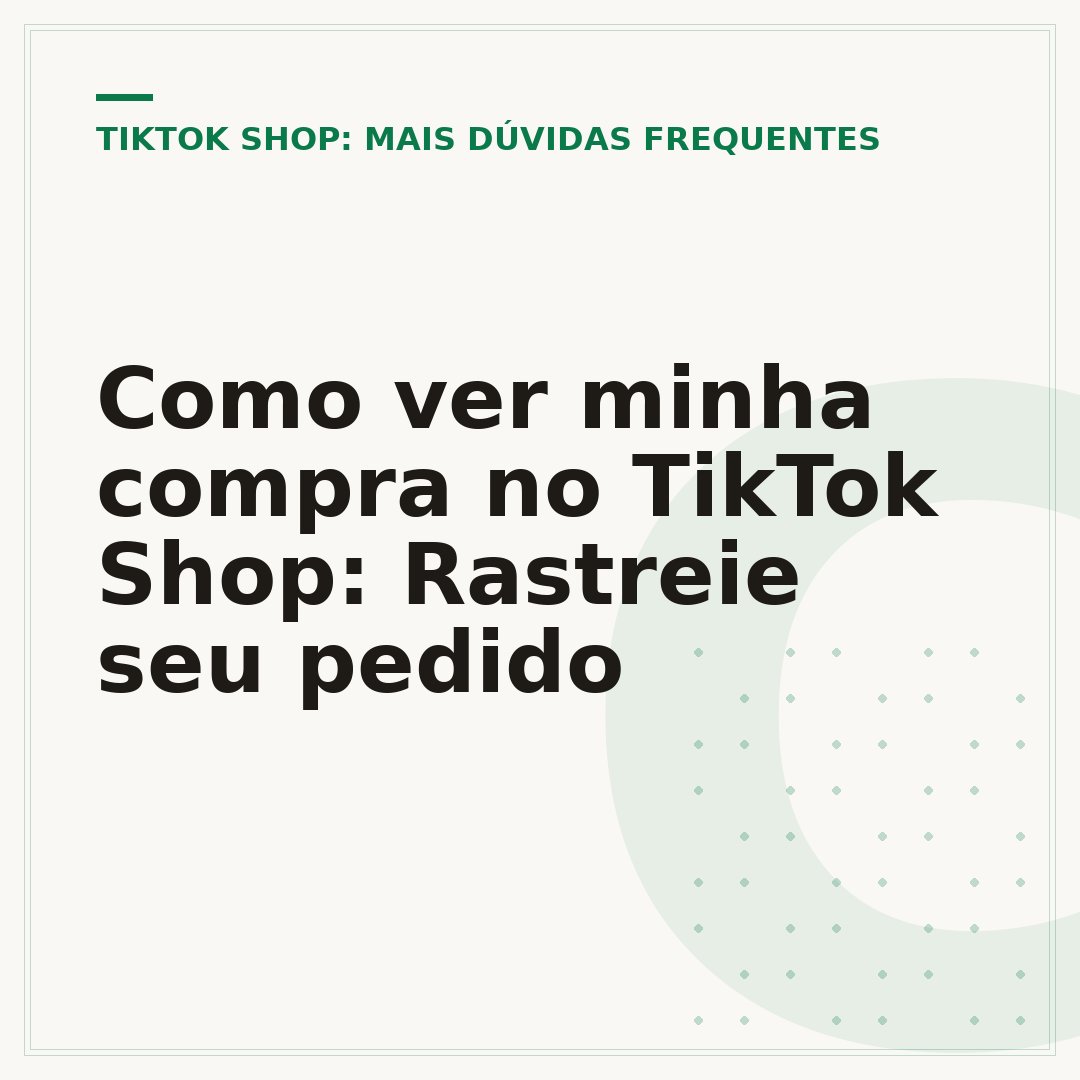 Como ver minha compra no TikTok Shop: Rastreie seu pedido