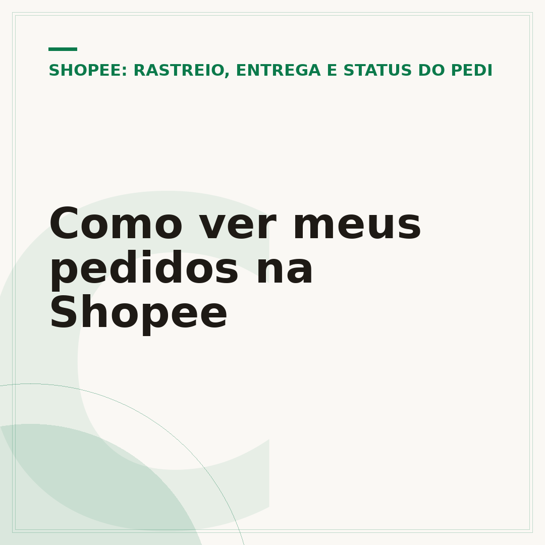 Como ver meus pedidos na Shopee