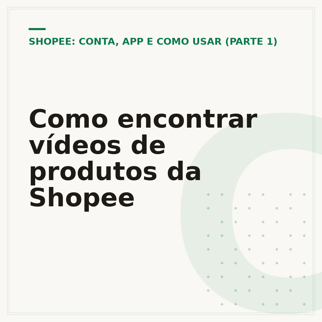 Como encontrar vídeos de produtos da Shopee